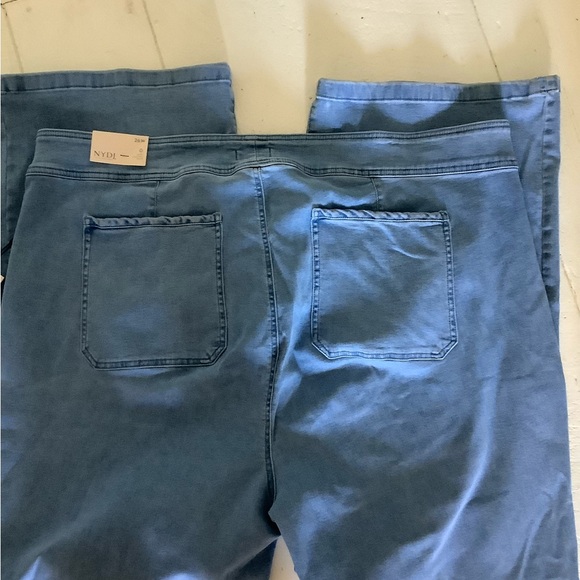 Nydj new size 26W Teresa wide leg jeans belle isle - Picture 2 of 11